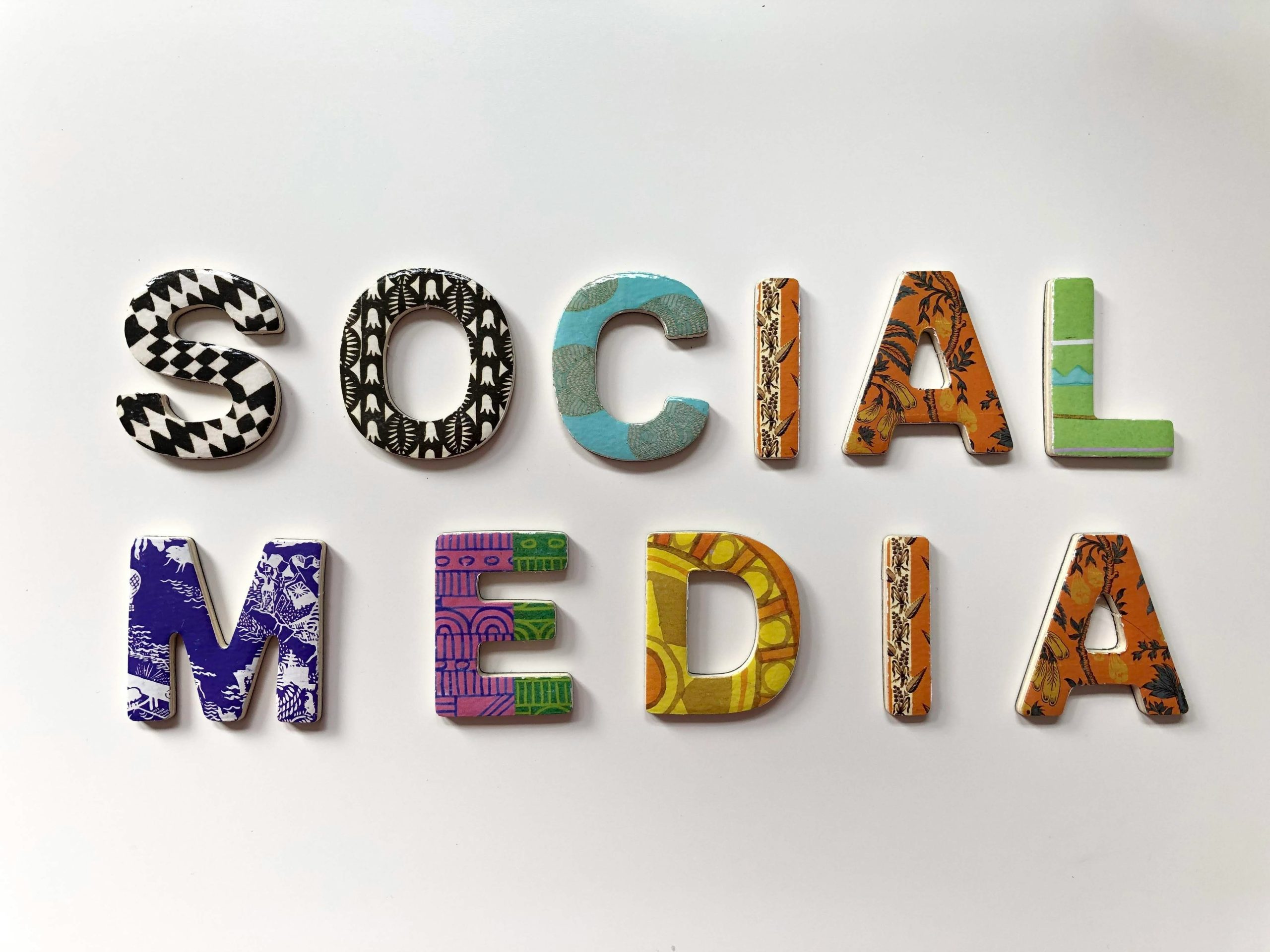 Diagram showing isolated social media platforms acting as silos